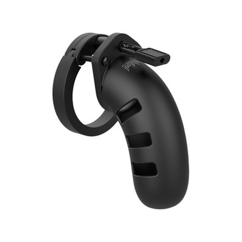 Jaula de castidad ManCage Model 21, 11,5 cm y 5 anillos