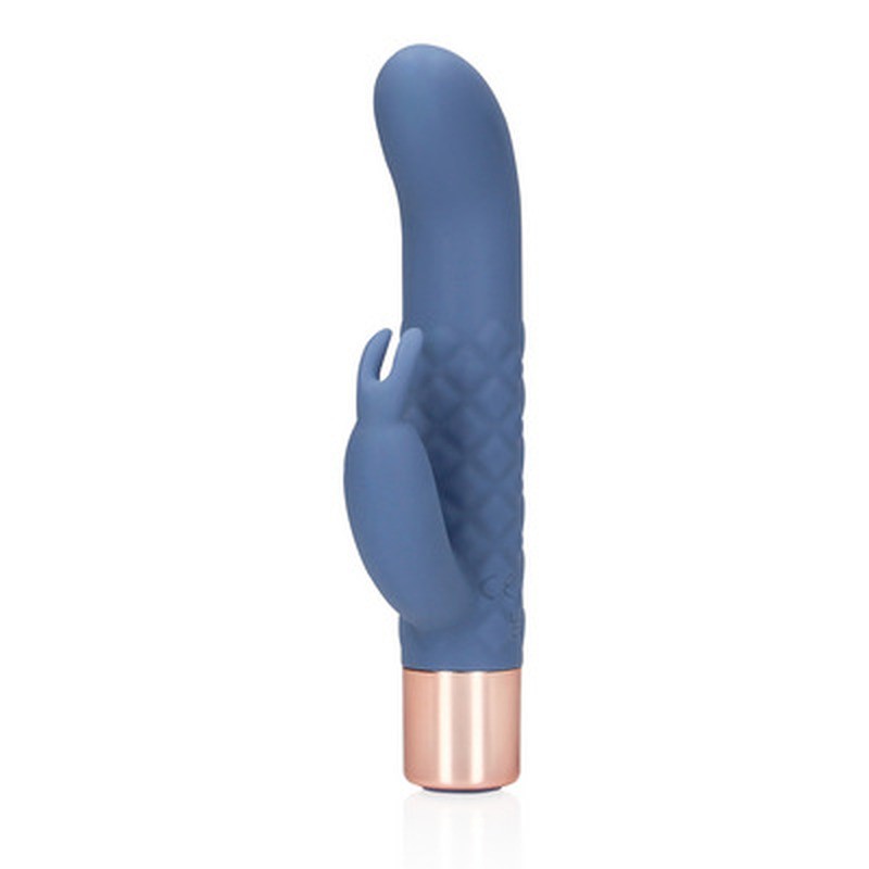 Mini vibrador rabbit Blue Horizon, doble estimulación