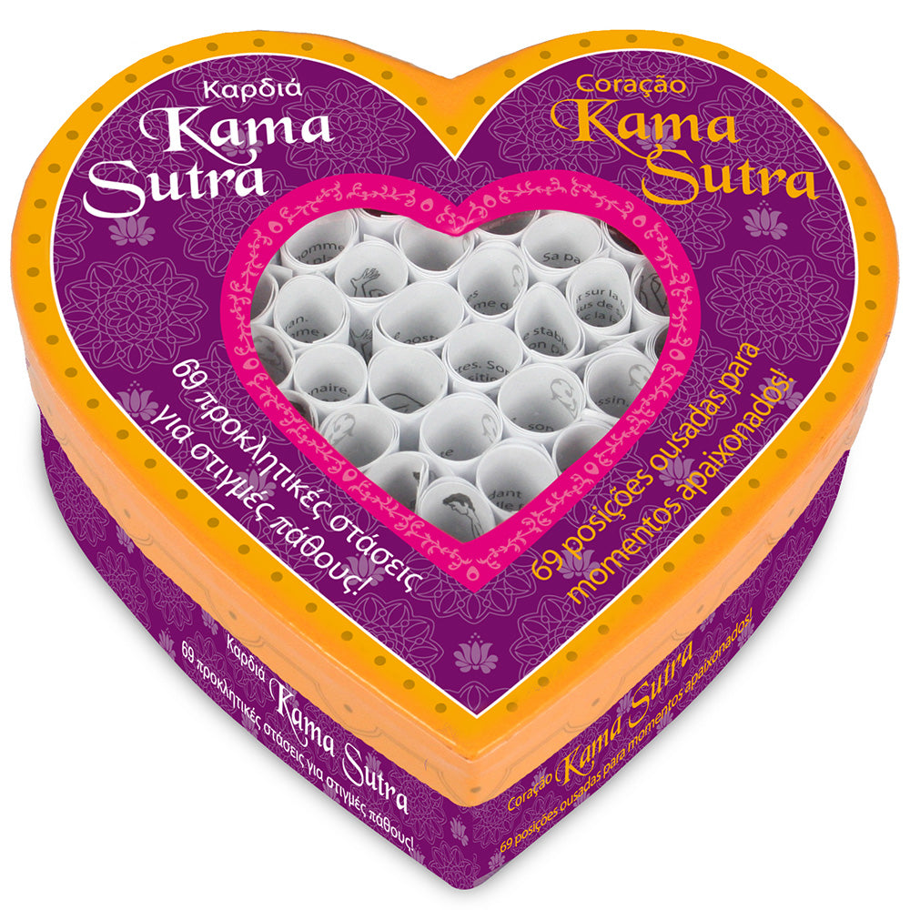 Juego de posturas Tease & Please Corazón Kama Sutra