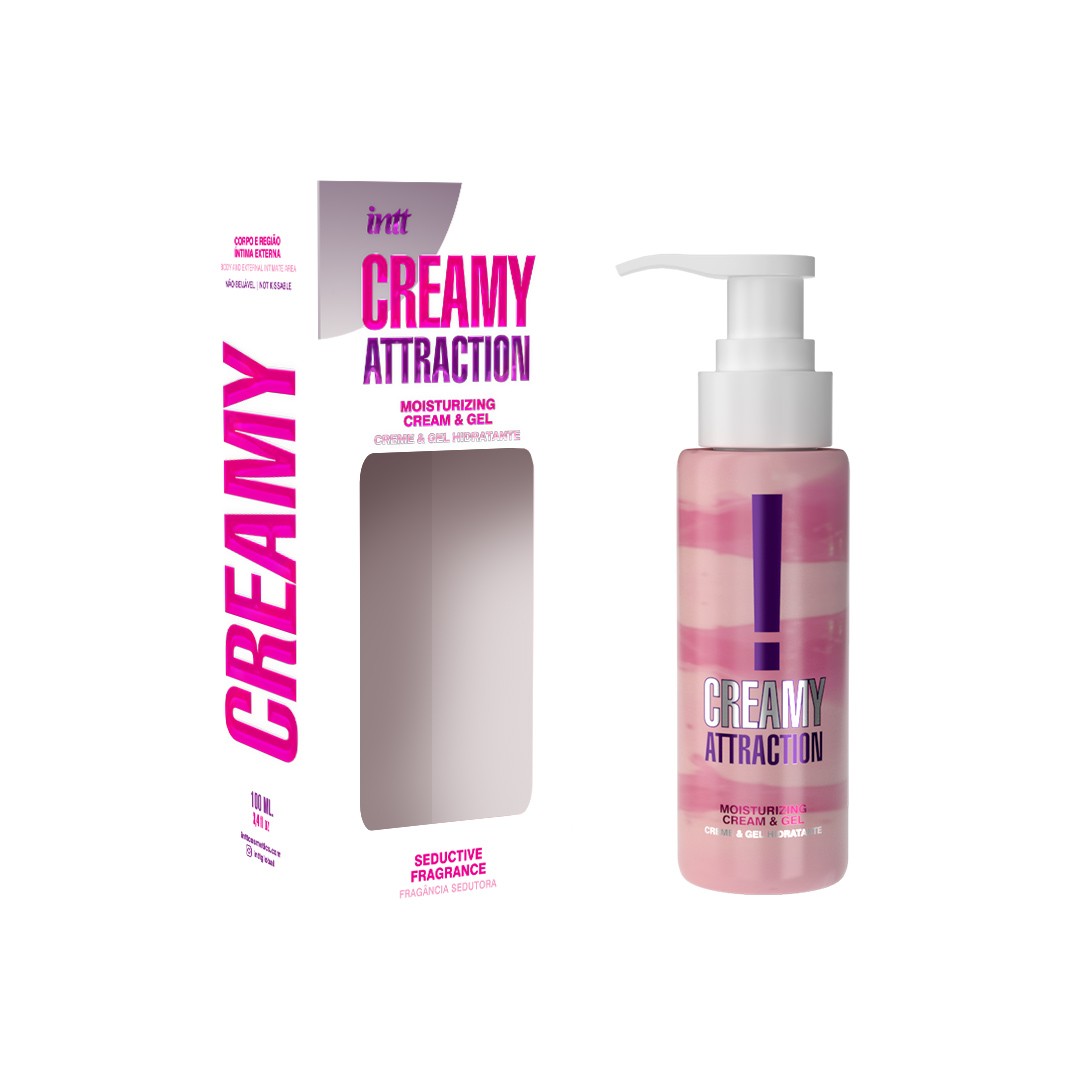 Loción corporal besable INTT Creamy Attraction mora 100 ml