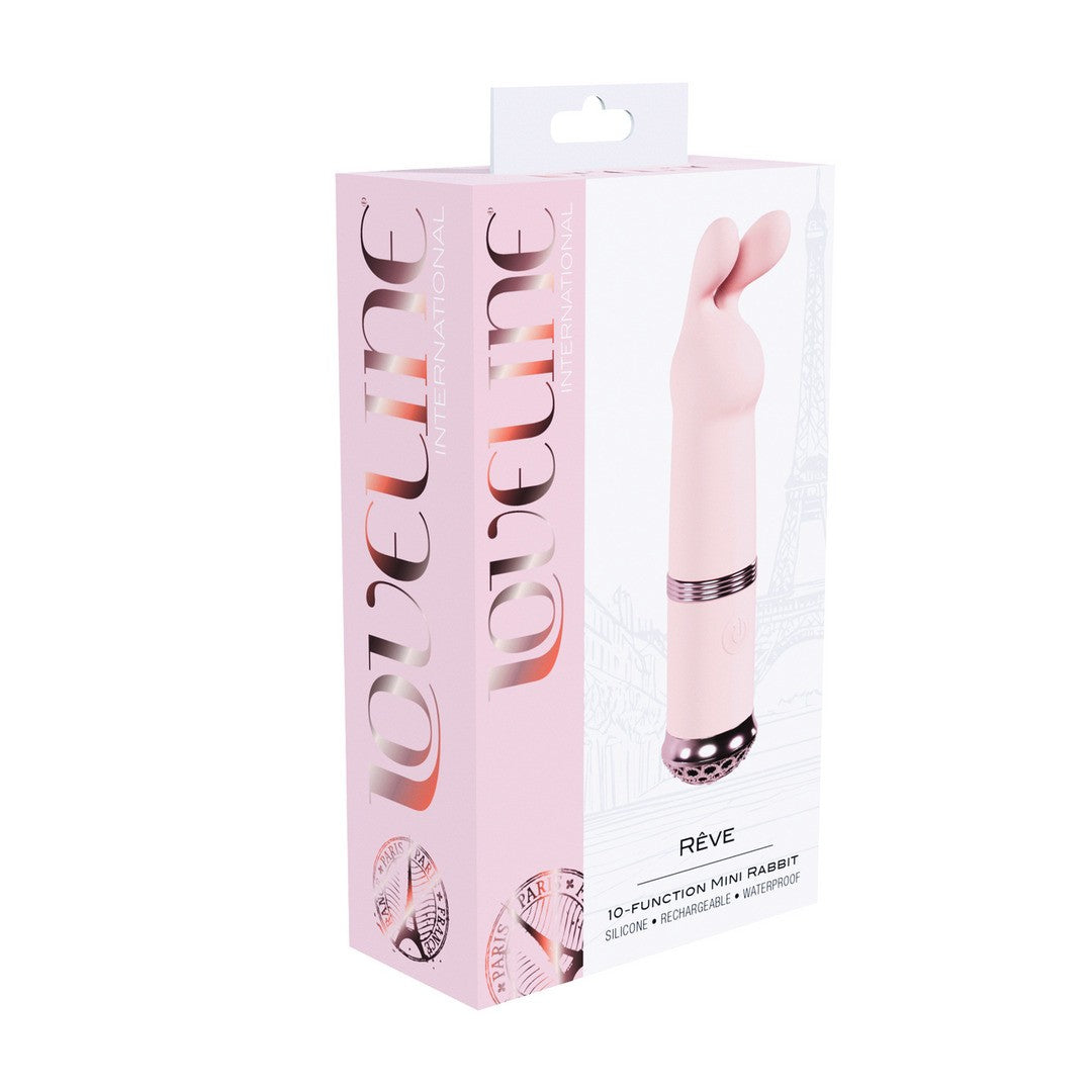 Vibrador conejo Reve Mini Rabbit LOVELINE con 10 funciones