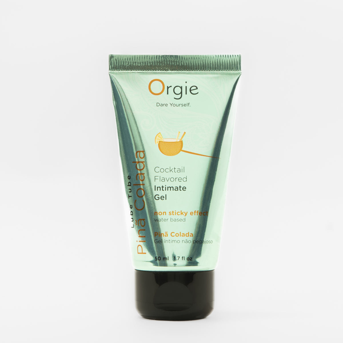 Lubricante Orgie sabor piña colada, besable, 50 ml