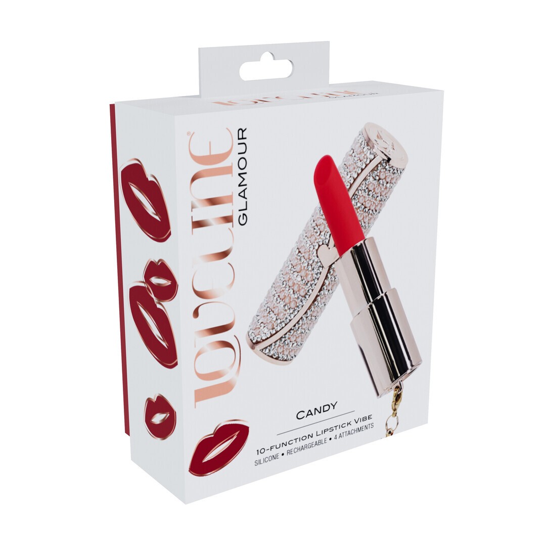 Vibrador discreto Candy Lipstick Loveline recargable