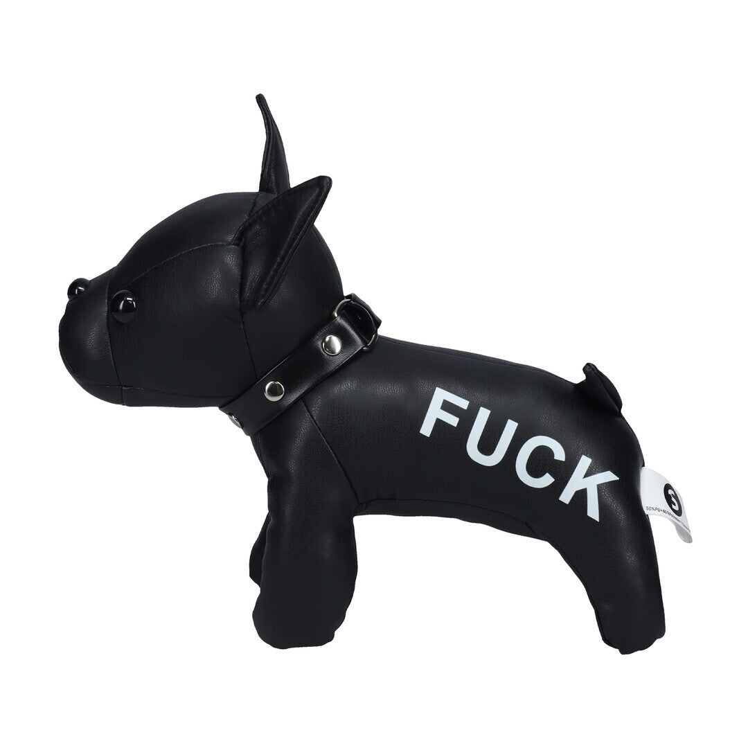 Peluche perrito S-Line con mensaje Fuck para despedidas
