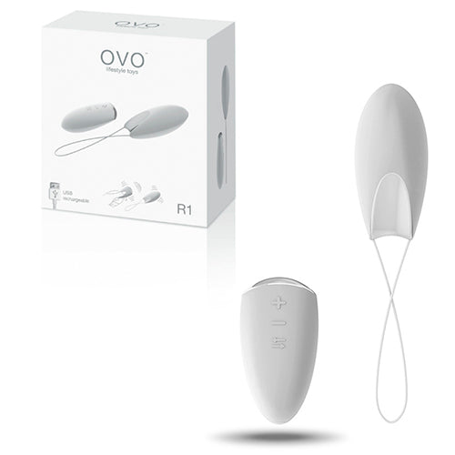 Huevo vibrador OVO R1 con mando inalámbrico