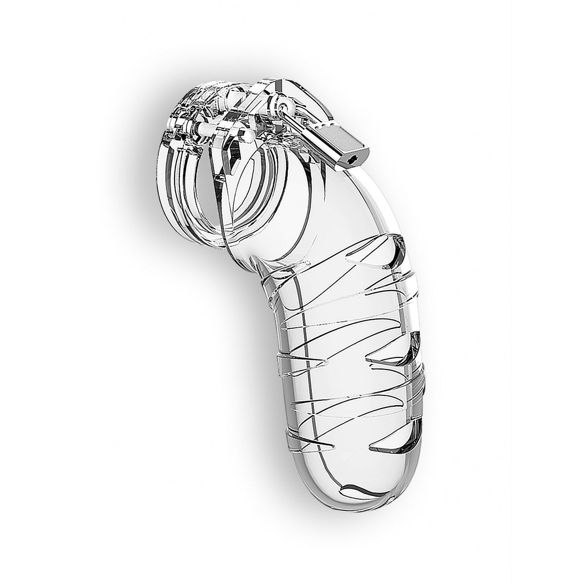 Jaula de castidad Man Cage 05, 14 cm, policarbonato