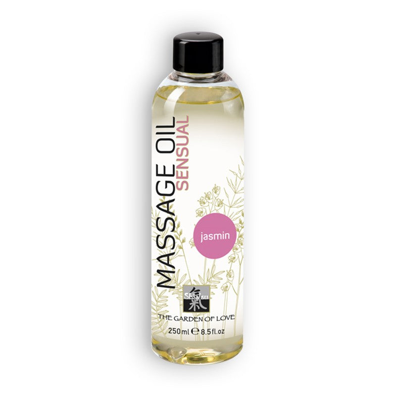 Aceite de masaje sensual Shiatsu, aroma a jazmín, 250 ml