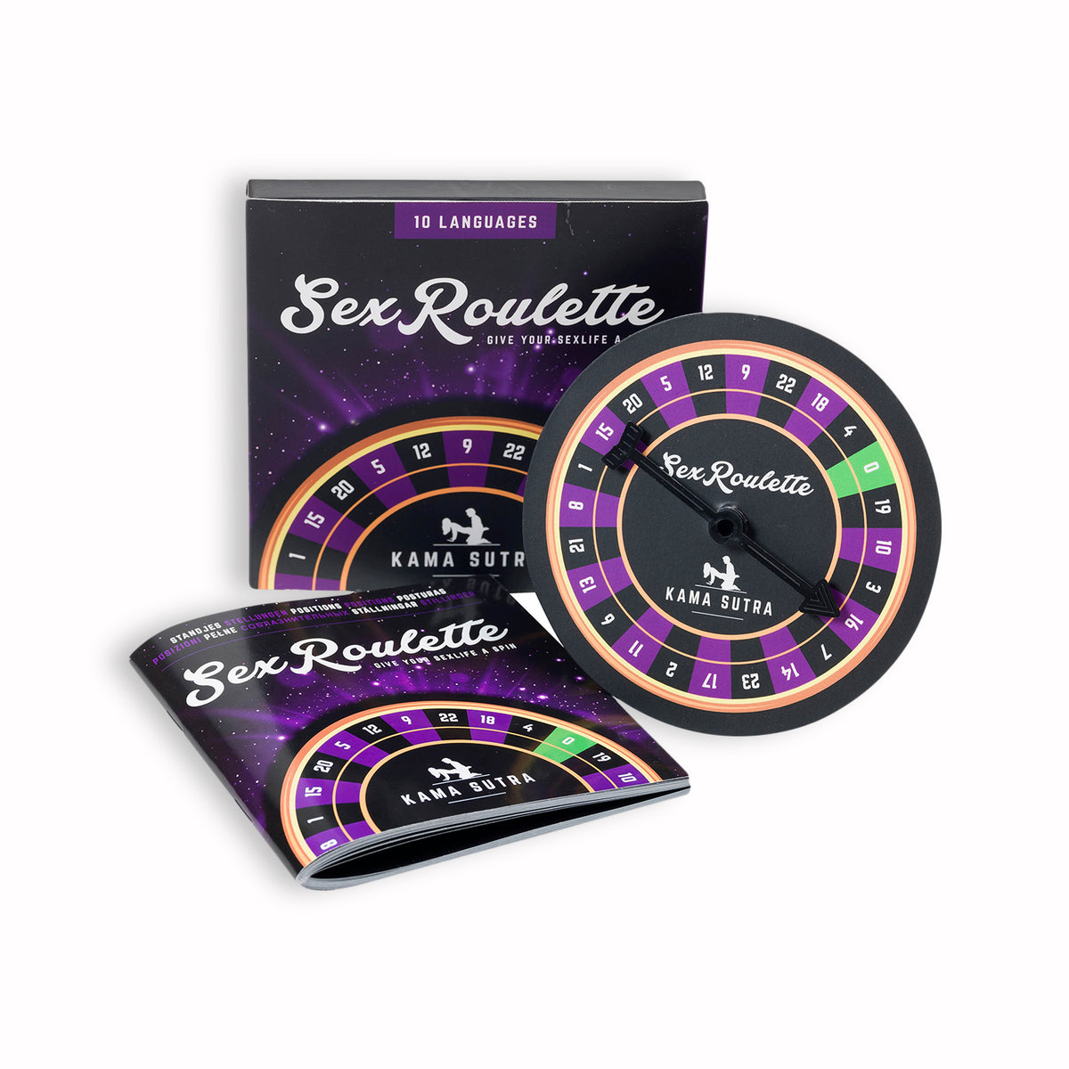 Juego erótico Sex Roulette Kama Sutra de Tease & Please