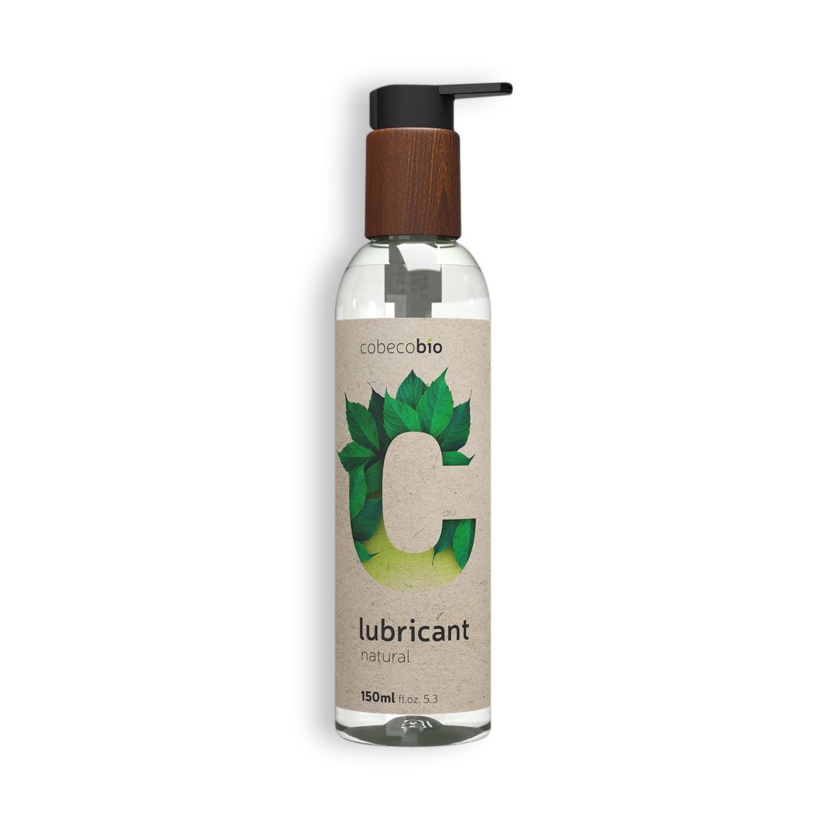 Lubricante Cobeco bio natural 150 ml, base acuosa vegana