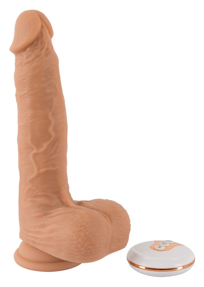 Vibrador realista con empuje You2Toys y mando a distancia