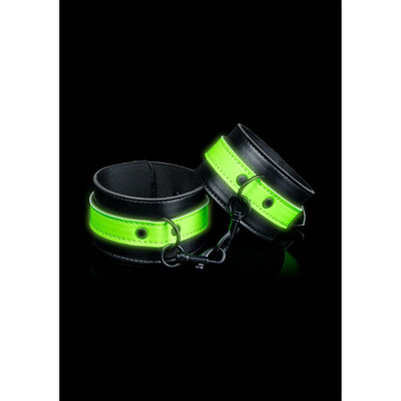 Esposas para tobillos Ouch Glow in the Dark fluorescentes
