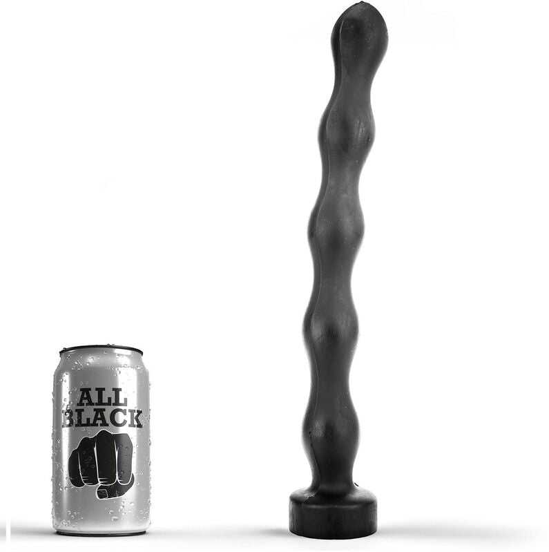 Plug anal de 32 cm con grosor variable ALL BLACK