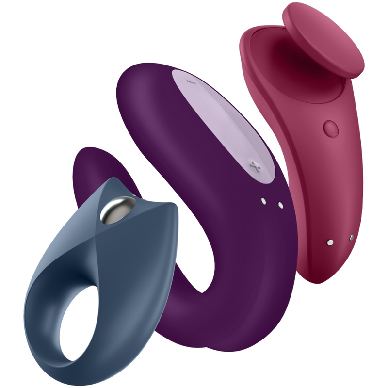 Vibrador para parejas Satisfyer Partner Box 3 con app