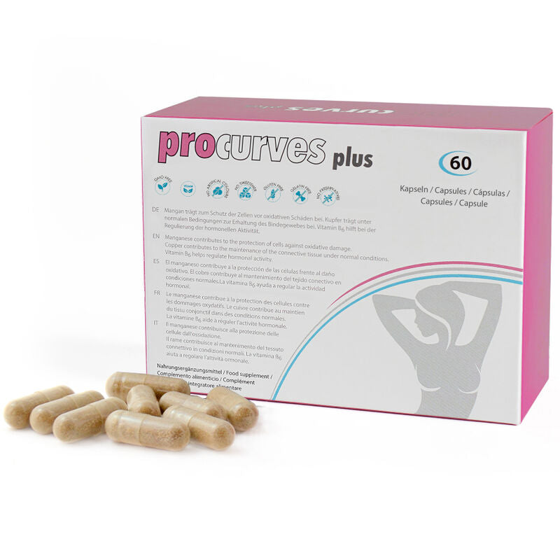 Complemento alimenticio Procurves Plus en cápsulas veganas