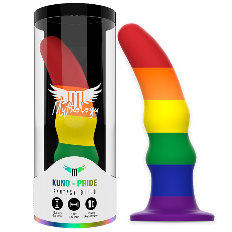Dildo flexible Mythology Kuno 15,5 cm compatible con arnés