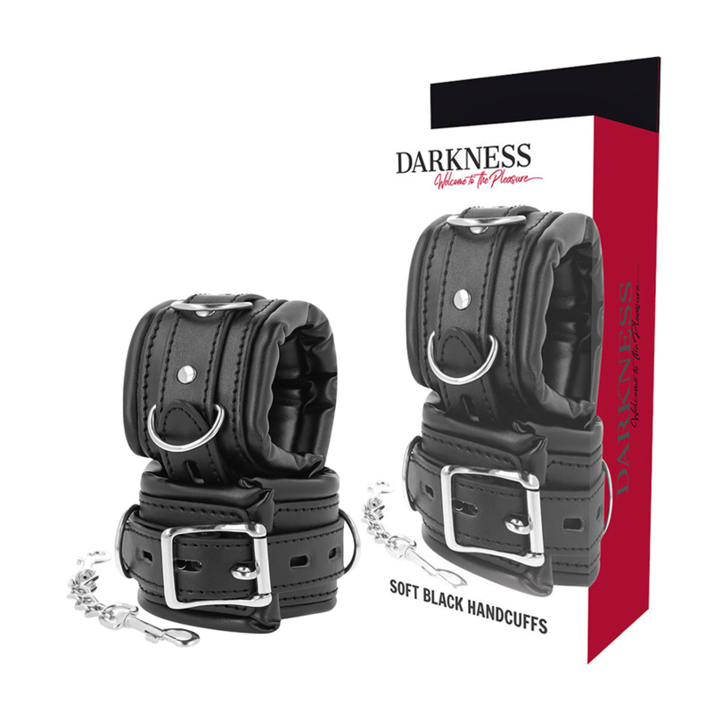 Esposas BDSM acolchadas DARKNESS BONDAGE con hebilla