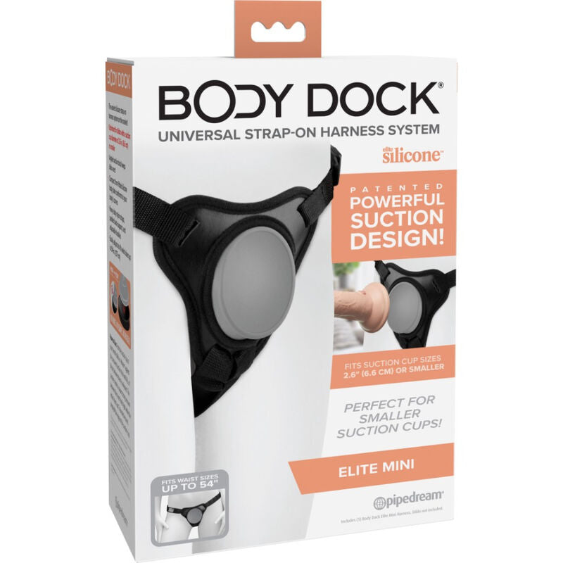 Arnés Pipedream Body Dock Elite Mini con ventosa
