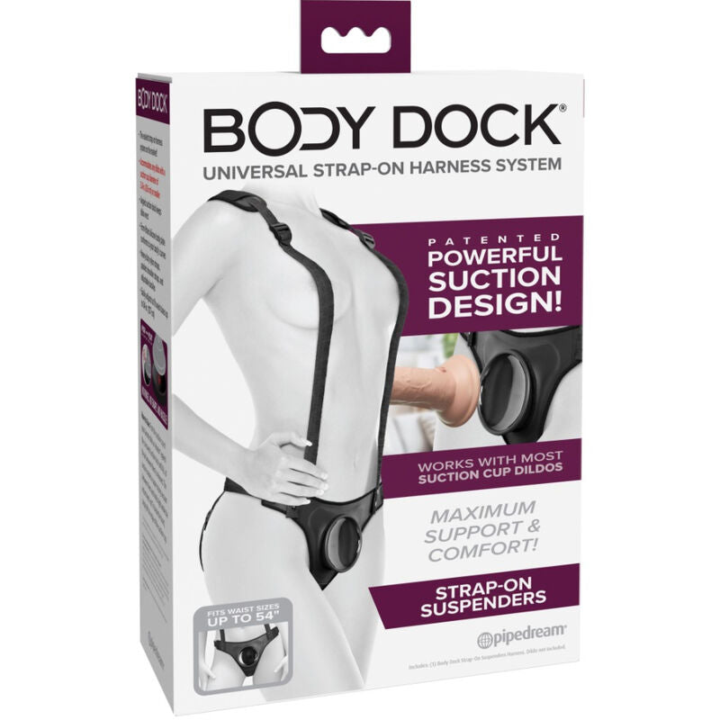 Arnés con tirantes Pipedreams Body Dock Strap-On