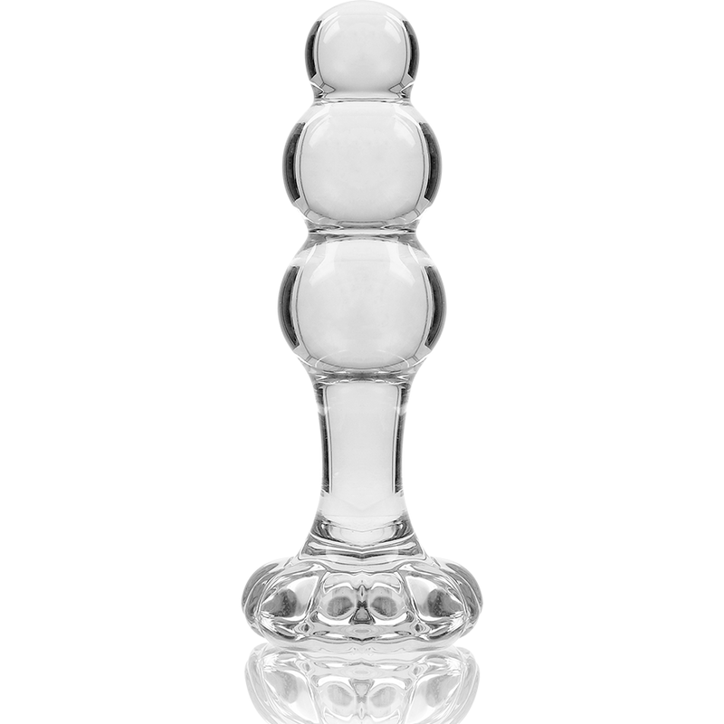 Plug anal de cristal Nebula Series by Ibiza, 10,5 x 3 cm