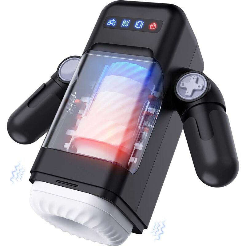 Masturbador automático GAME CUP con calor y vibración