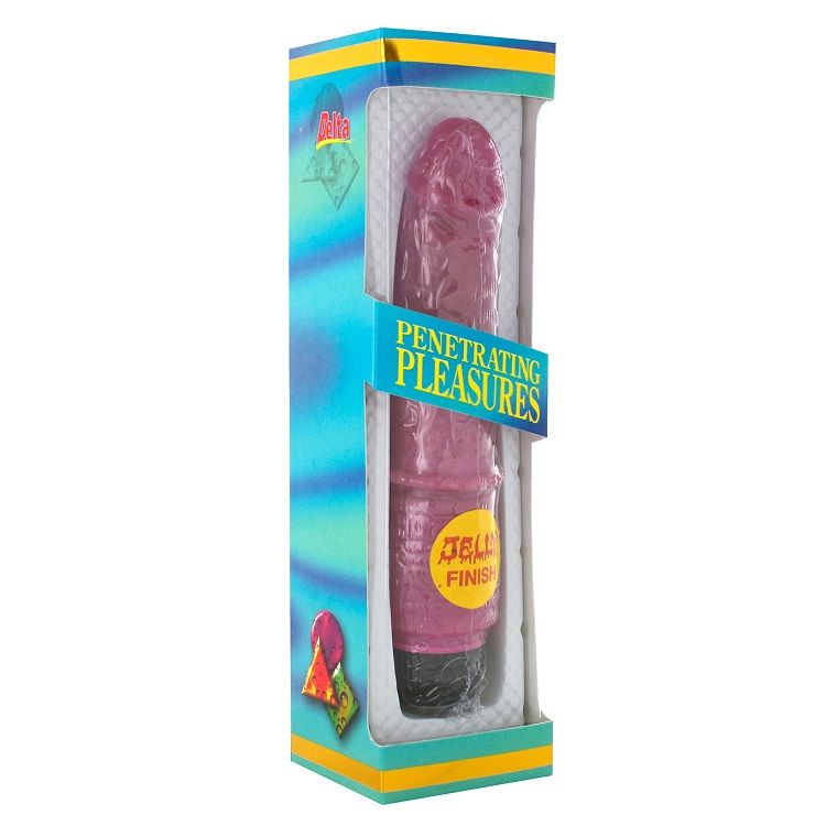 Vibrador realista Flex de jelly, 18.5 cm, Seven Creations
