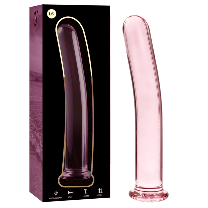 Dildo de cristal NEBULA Modelo 9 de IBIZA, 15,5 cm