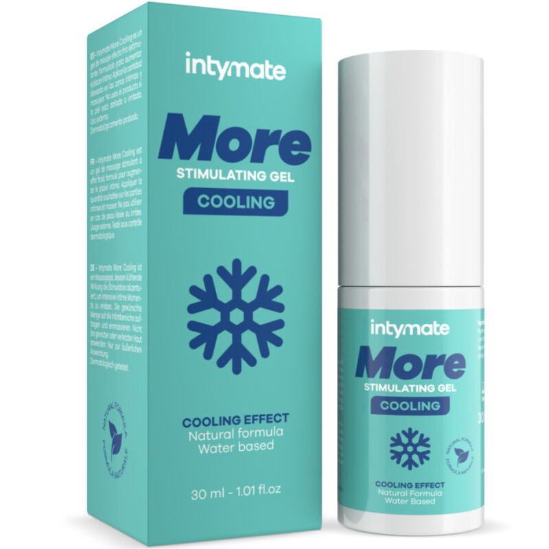 Gel de masaje efecto frío base agua 30 ml, Intymate More