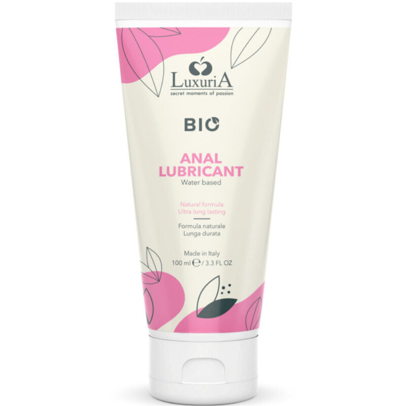 Lubricante anal base agua 100 ml ecológico - Luxuria Bio