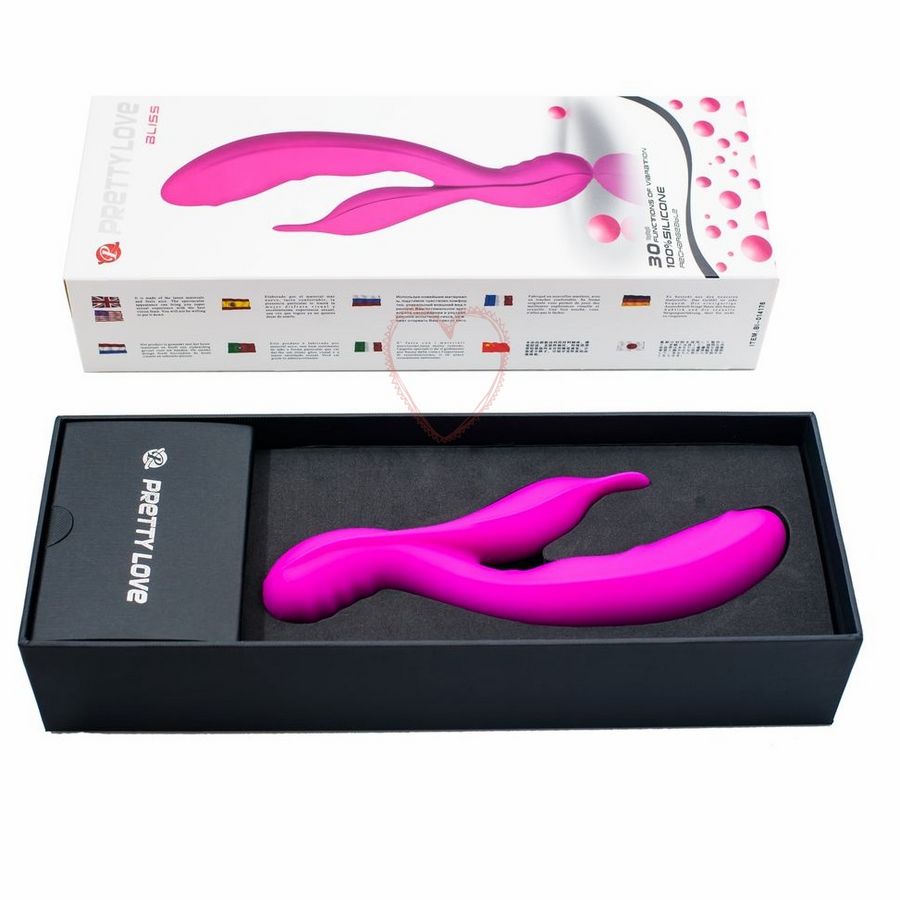 Vibrador rabbit Pretty Love Bliss 21 cm recargable