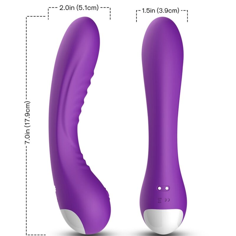 Vibrador de silicona Armony Legend recargable por USB