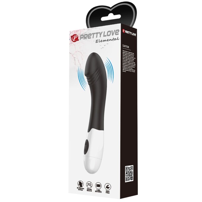 Vibrador punto G Pretty Love Elemental 30 modos de vibración