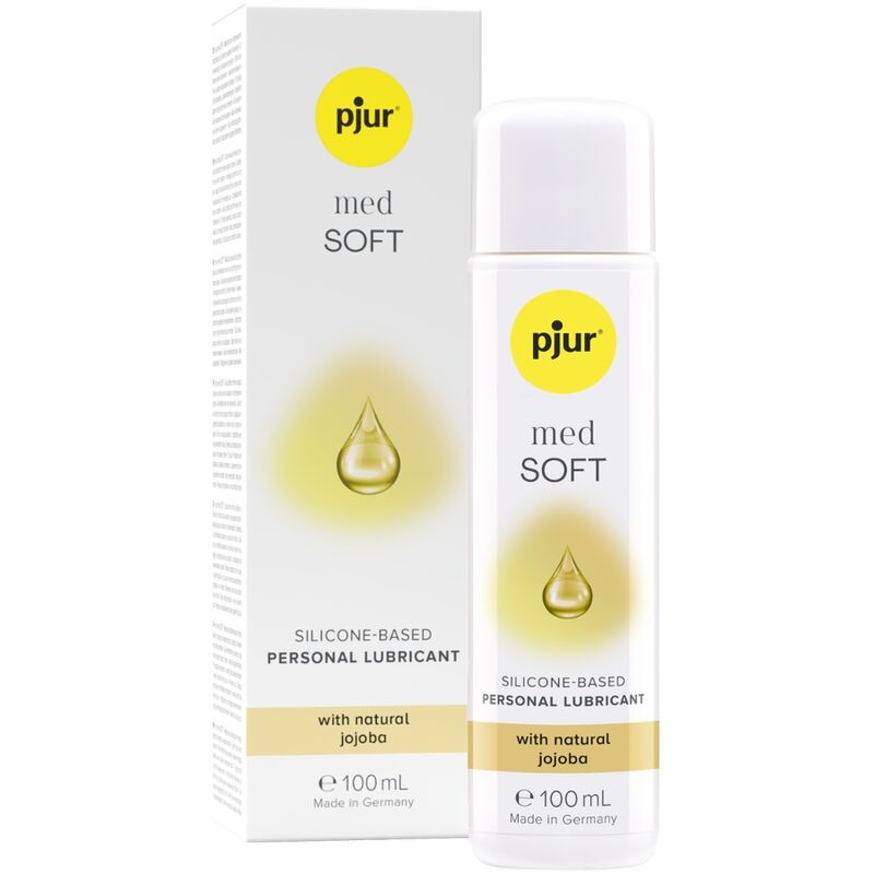 Lubricante de silicona PJUR Med Soft Glide con jojoba 100 ml