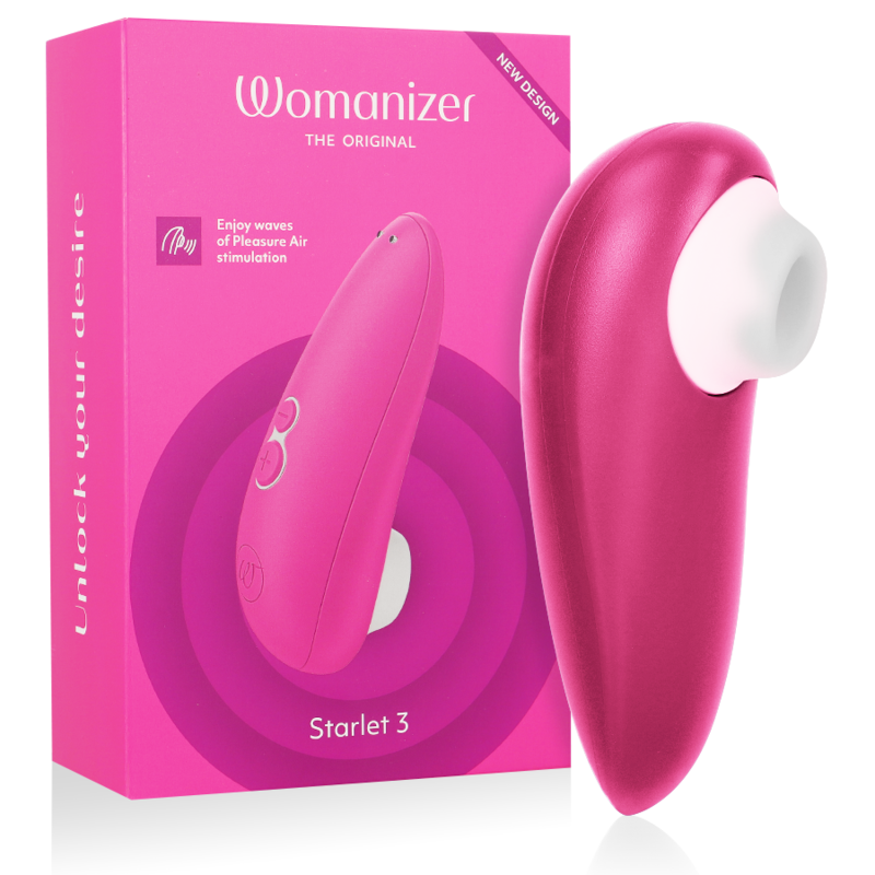 Estimulador de clítoris Womanizer Starlet 3 rosa, 6 niveles