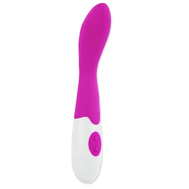 Vibrador punto G Bishop de Pretty Love, silicona, 18 cm