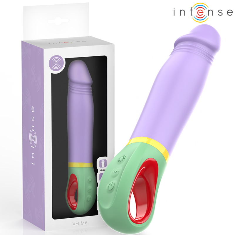 Vibrador clásico Velma de Intense High Tech en silicona