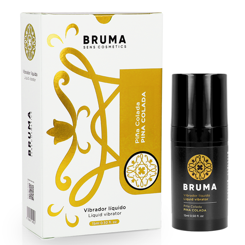Vibrador líquido estimulante sabor piña colada de BRUMA