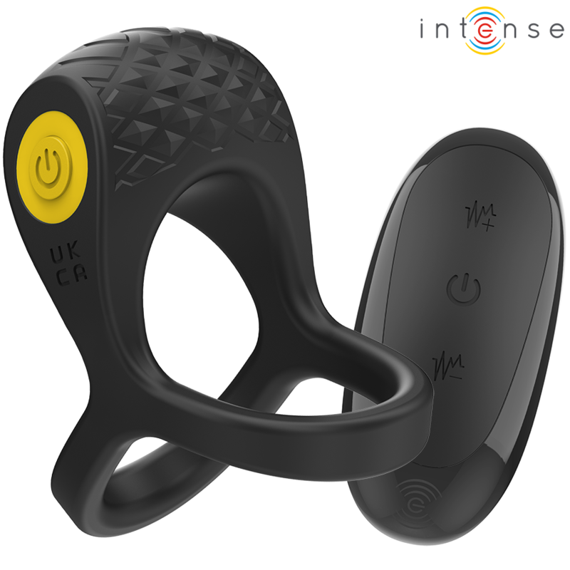 Anillo vibrador doble Intense Alex con mando a distancia
