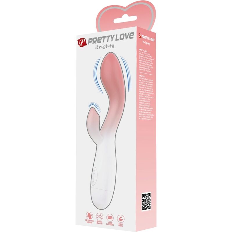 Vibrador rabbit Pretty Love Brighty, 30 vibraciones