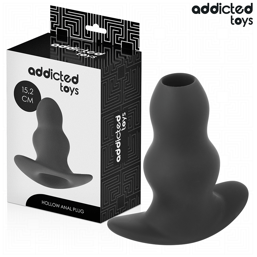 Plug anal hueco de silicona Addicted Toys XXL 15,2 cm