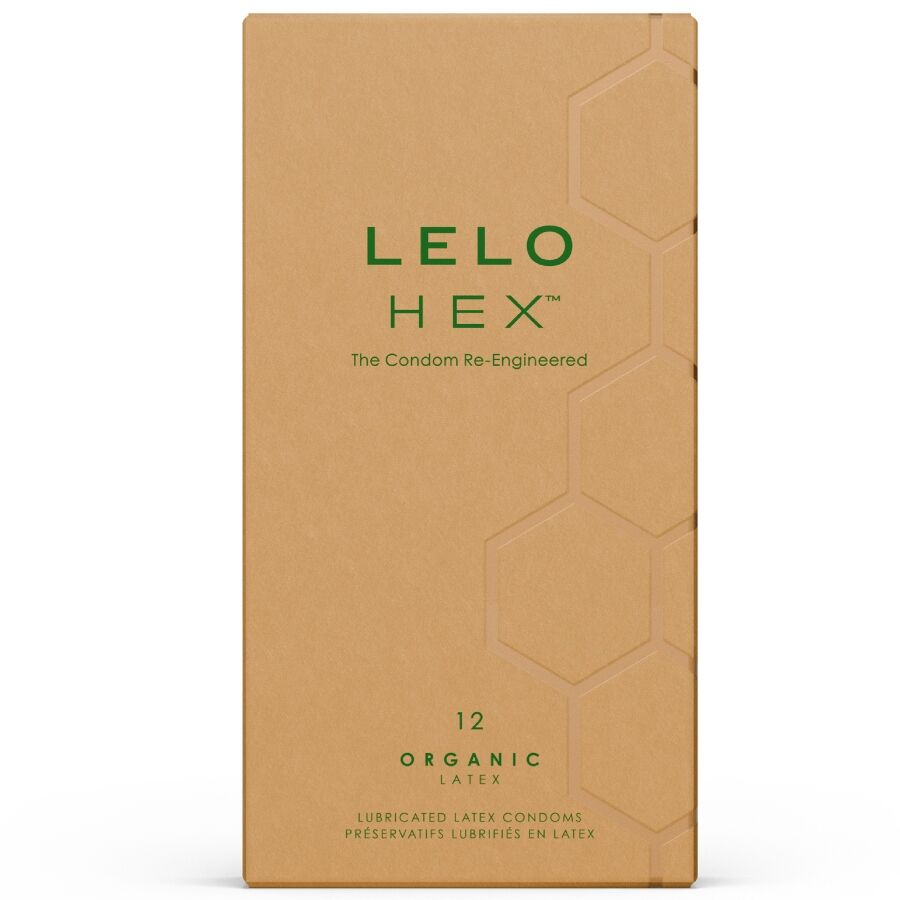 Preservativos LELO HEX Organic de látex orgánico
