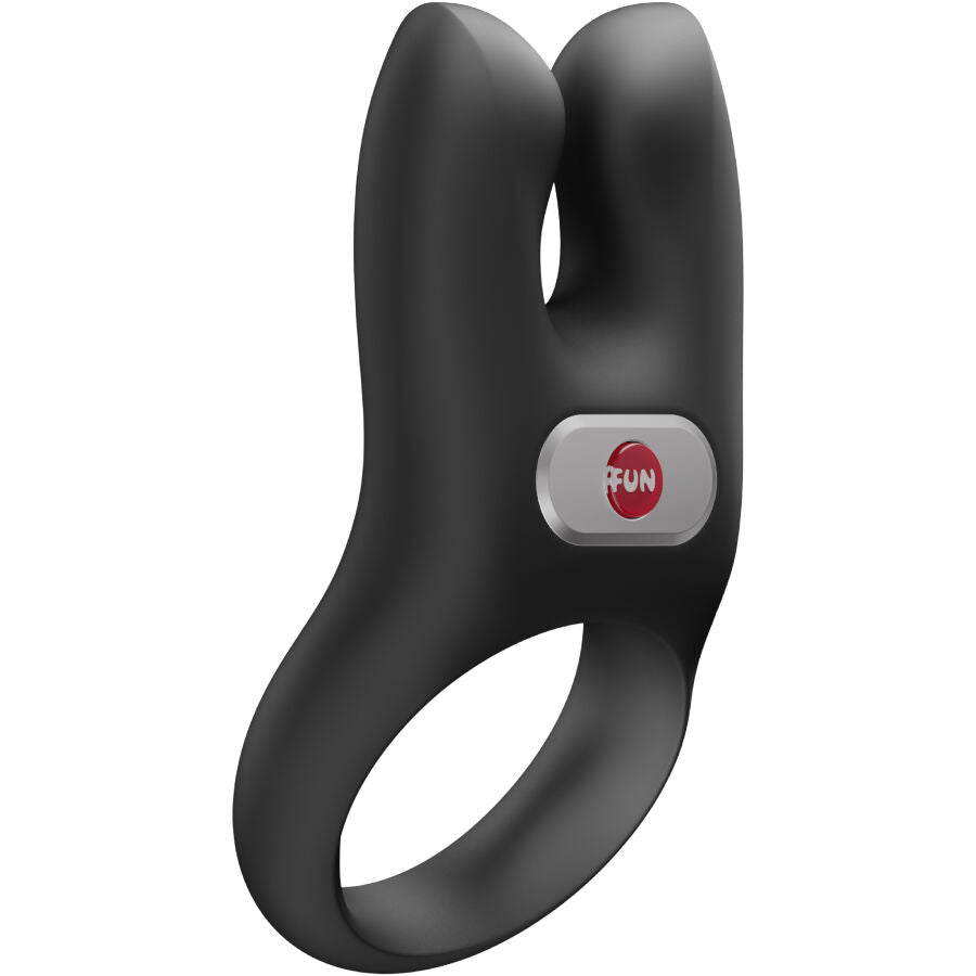 Anillo vibrador Fun Factory NŌS Classic negro, 2 motores