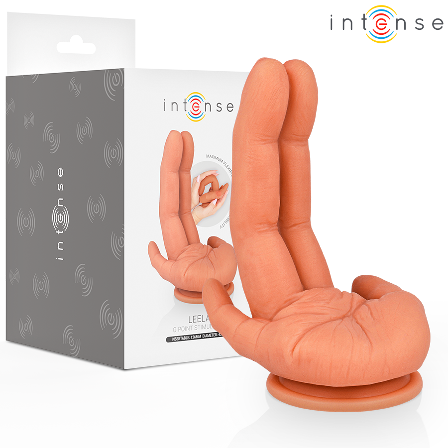 Estimulador de punto G INTENSE Leela, 12,6 cm, silicona