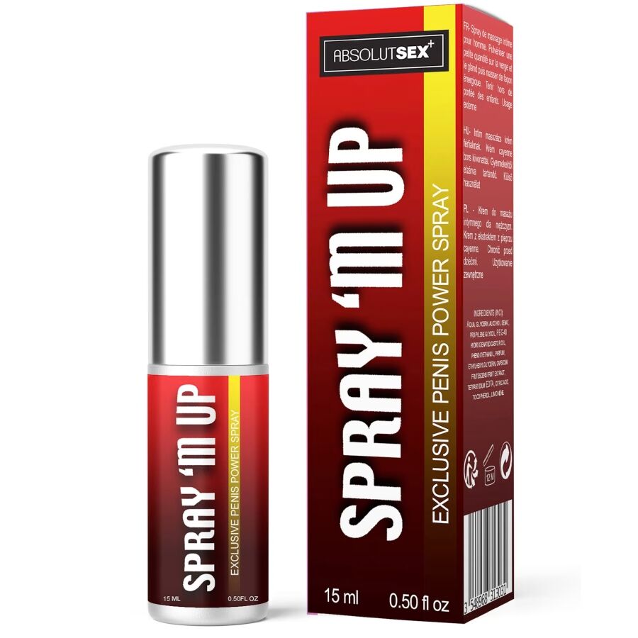 Spray íntimo masculino RUF M Up para la erección · 15 ml