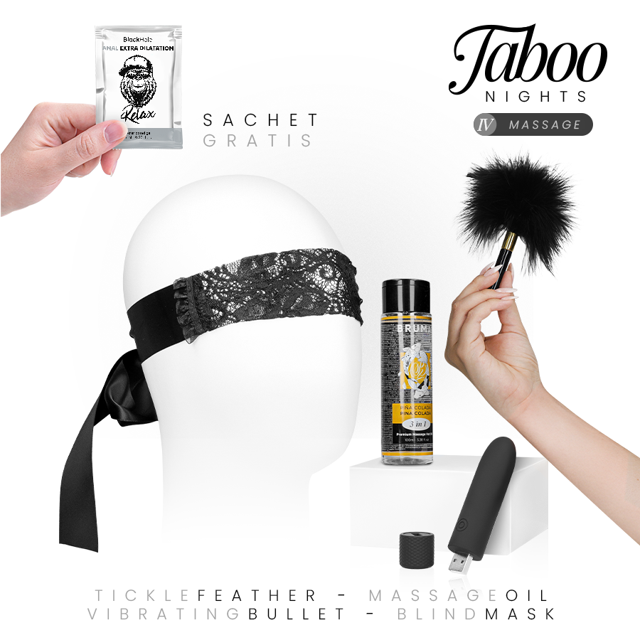Kit de masaje Taboo Nights Massage Dreamkit 5 piezas