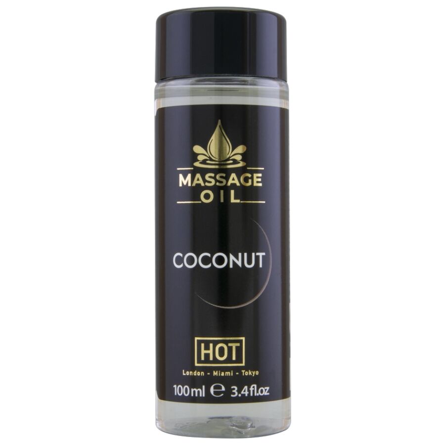 Aceite de masaje HOT de coco 100 ml con vitamina E