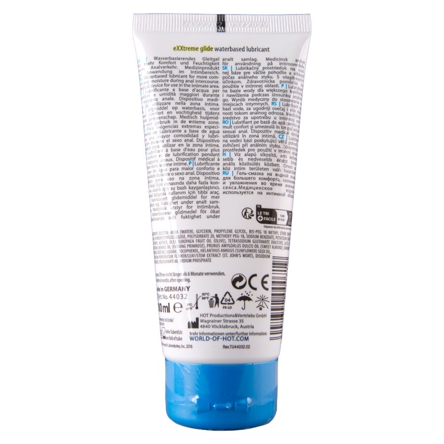 Lubricante anal base agua 100 ml - HOT Exxtreme Glide