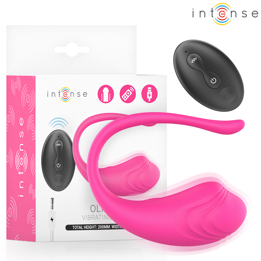 Huevo vibrador Intense Olivia con mando a distancia