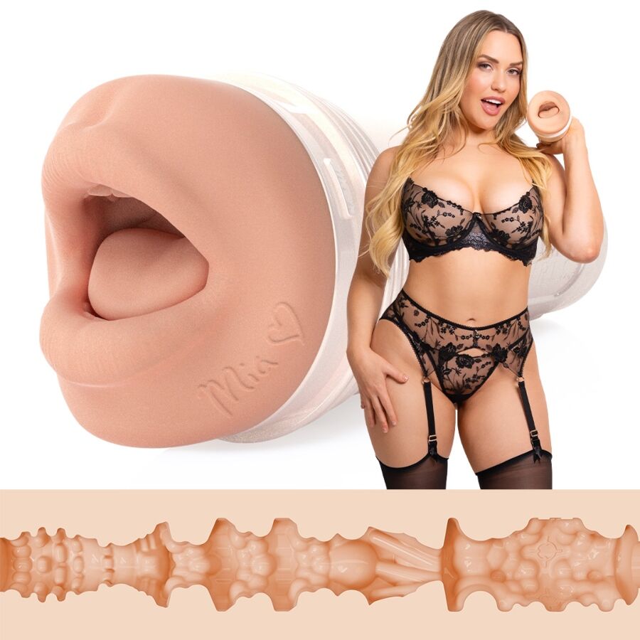 Masturbador boca Fleshlight Girls Mia Malkova Headshot