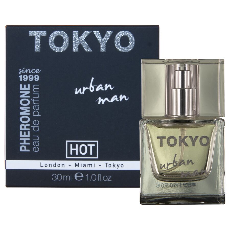 Perfume con feromonas HOT Tokyo Urban para hombre 30 ml