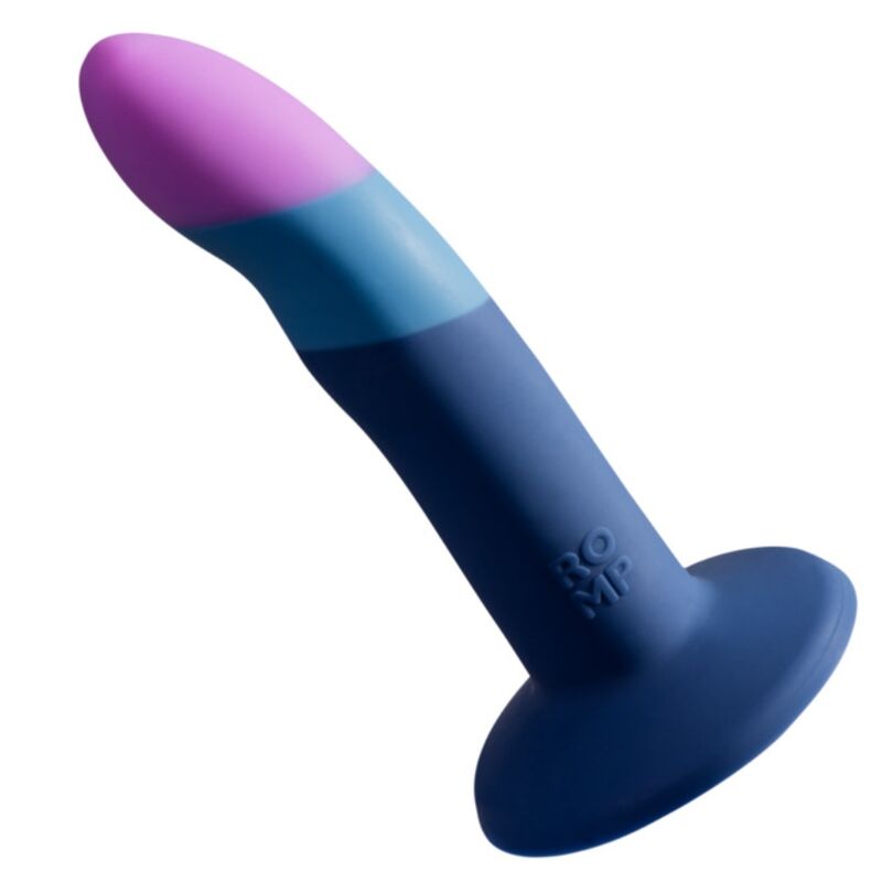 Dildo de silicona curvo con ventosa ROMP Piccolo 14 cm